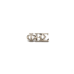 Sigma 3 letter silver pin.