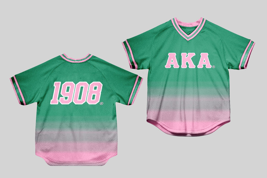 AKA Ombre Baseball Mesh Jersey