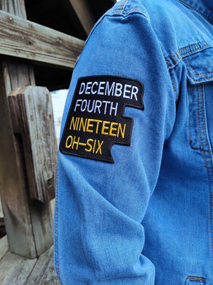 Blue Denim Alpha Jacket