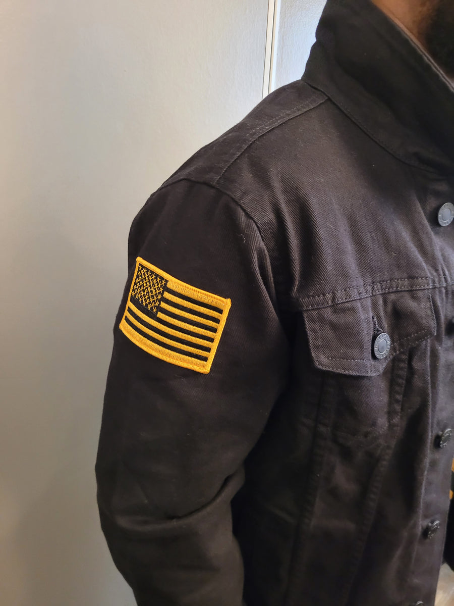 Sphinx Black Denim Jacket