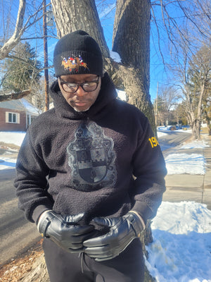 Alpha Sherpa Fleece Hoodie
