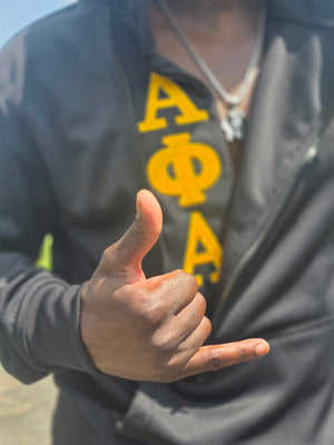 Alpha Fleece Zipper Hoodie