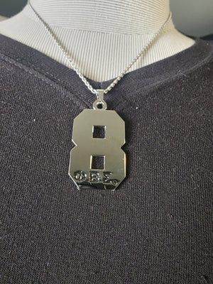 Sigma Line Number Necklaces
