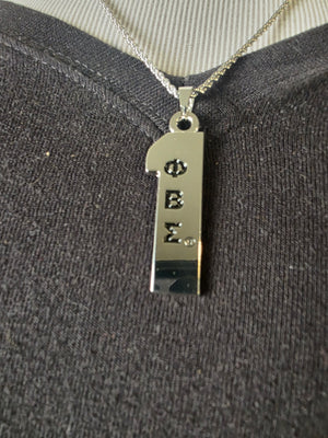 Sigma Line Number Necklaces
