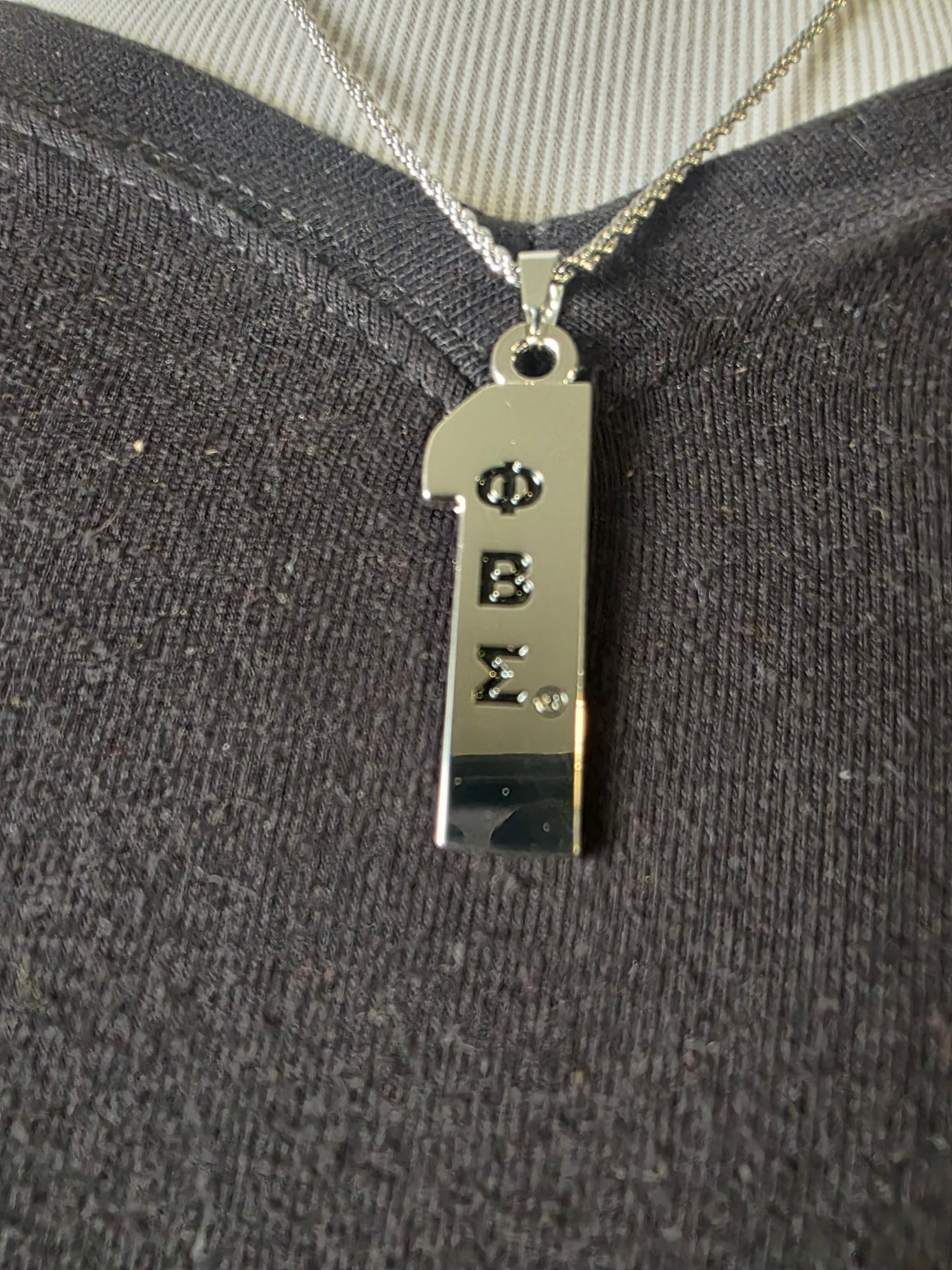 Sigma Line Number Necklaces