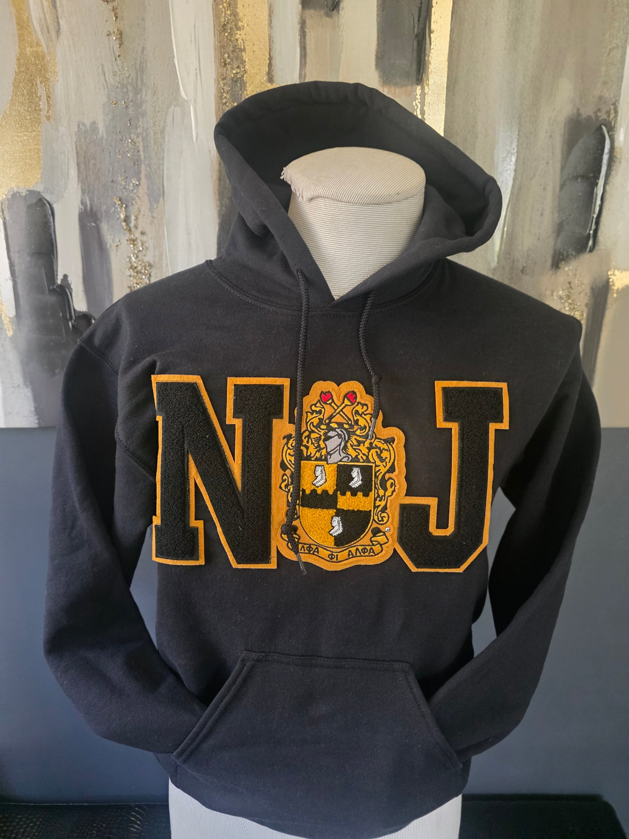 NEW JERSEY CHENILLE CREST HOODIE