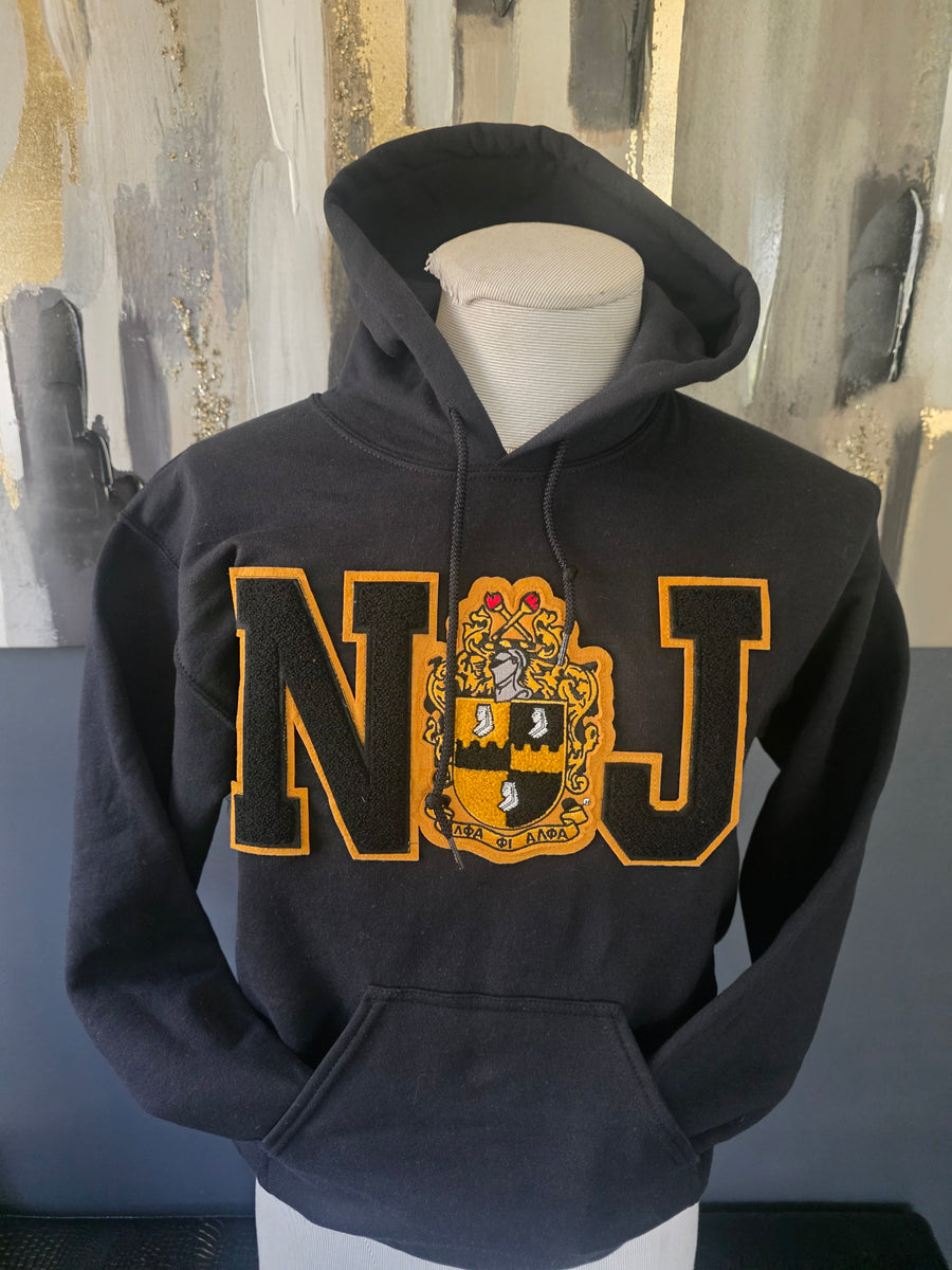 NEW JERSEY CHENILLE CREST HOODIE
