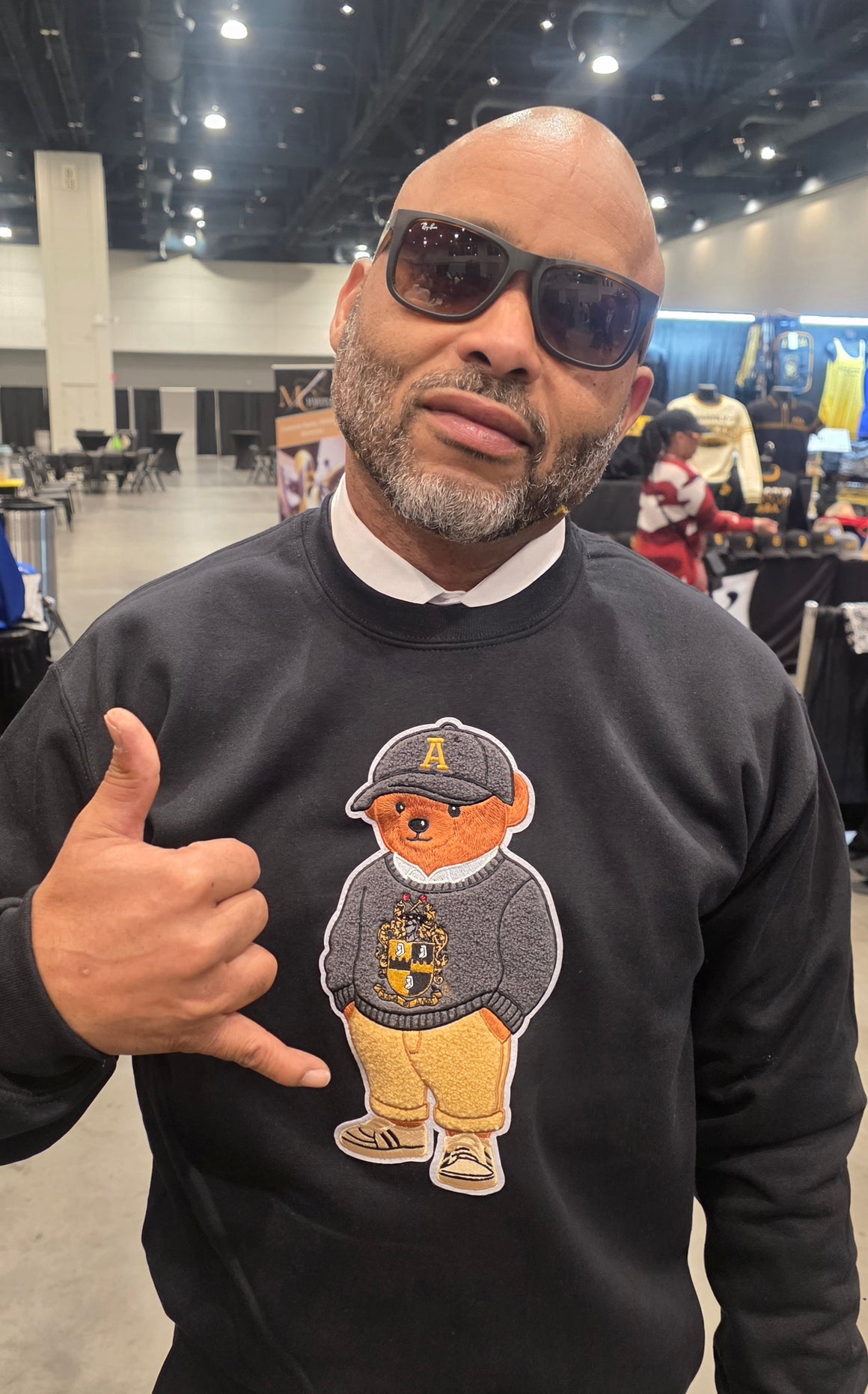 The "Preppy" Alpha Bear Sweatshirt