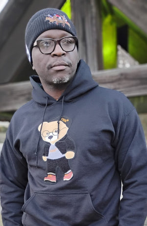 Alpha "RL" Inspired Polo Bear Hoodie