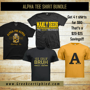 Alpha 4 Shirt Bundle