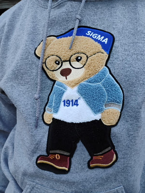 Sigma "RL" Inspired Polo Bear Hoodie