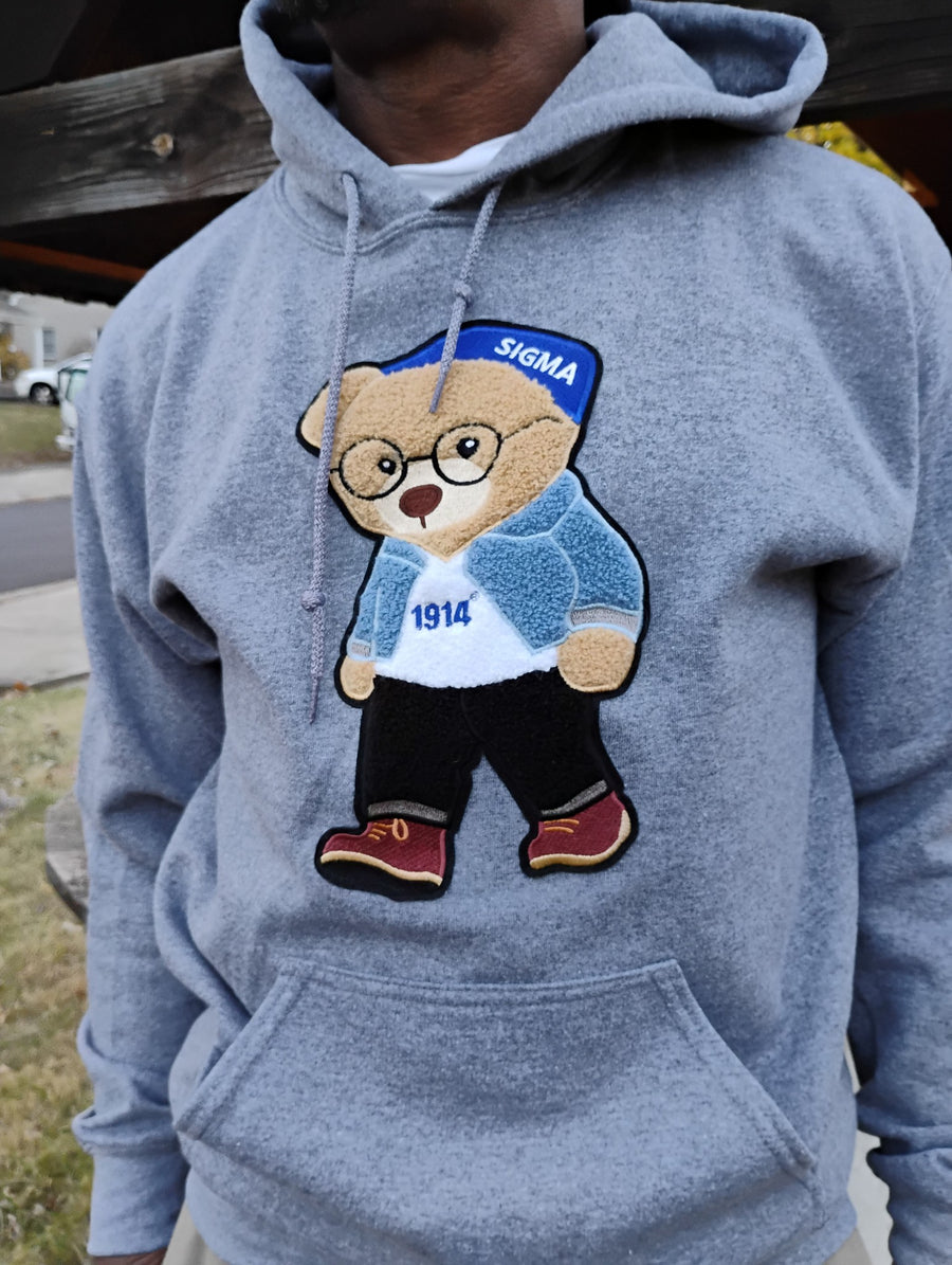 Sigma "RL" Inspired Polo Bear Hoodie