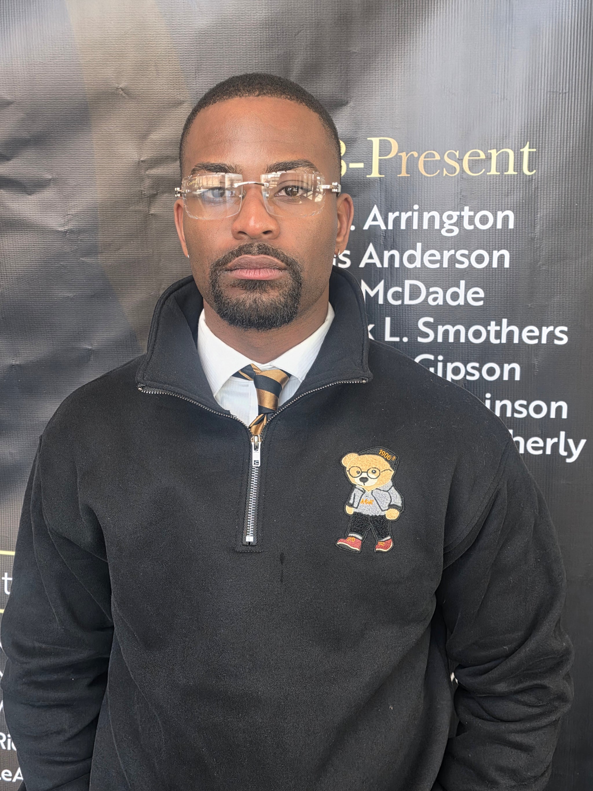 ALPHA 3/4 ZIP Bear Fleece