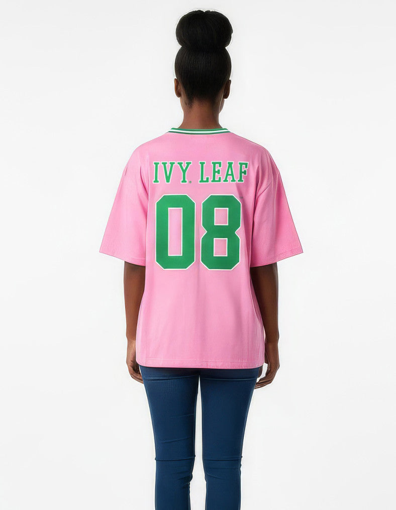 AKA OVERSIZED CHENILLE FOOTBALL JERSEY
