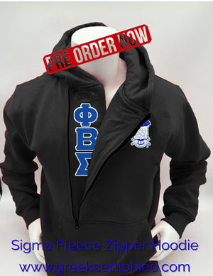 Sigma Fleece Zipper Hoodie (Pre-Order)