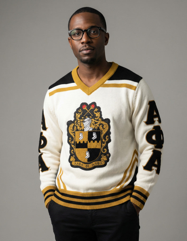 Alpha V Neck Sweater Cardigan