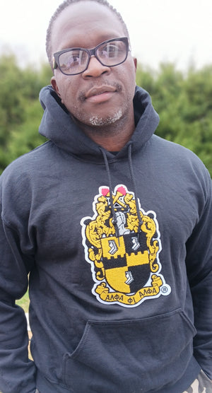 Alpha Chenille Crest Hoodie