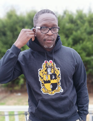 Alpha Chenille Crest Hoodie