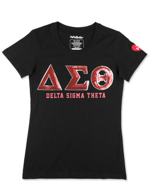 NEW DELTA SEQUIN TEE