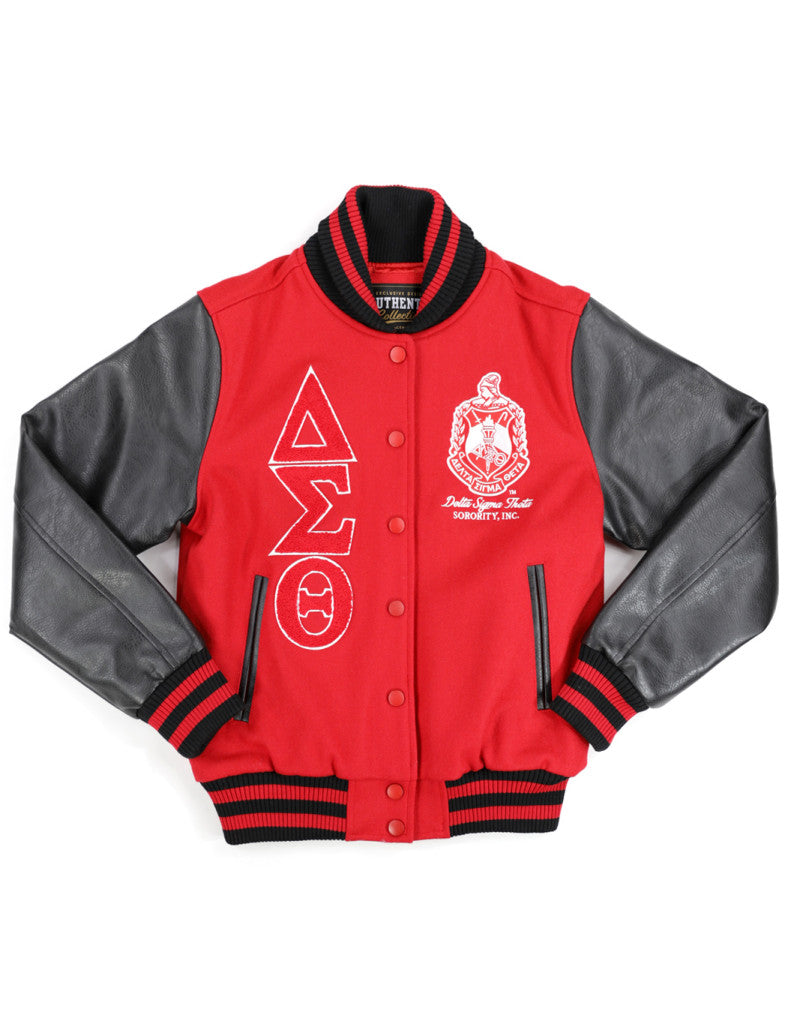 Delta Varsity Jacket - Greek CertiPHIed Apparel