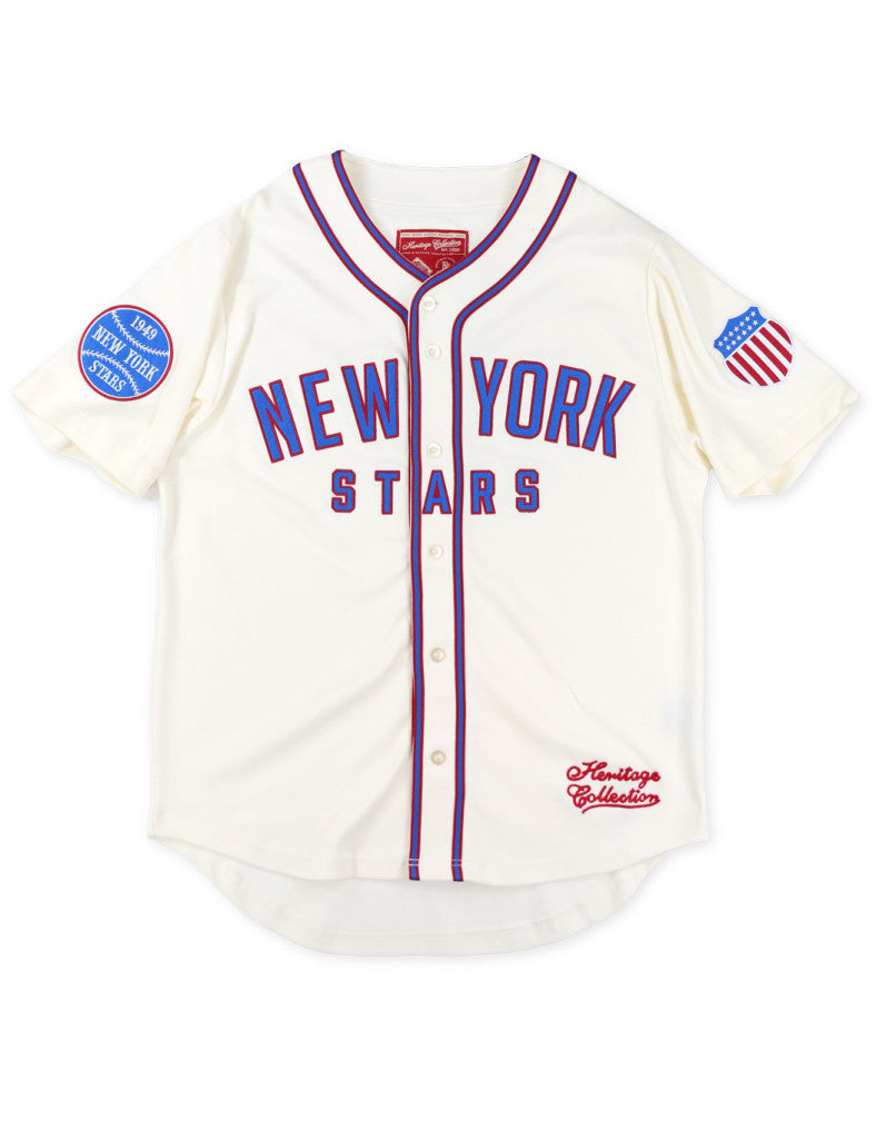 NY STARS BASDEBALL JERSEY