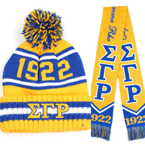 S G RHO BEANIE AND SCARF SET