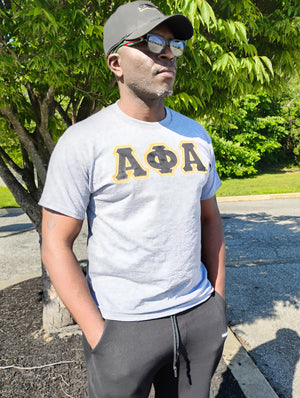 Alpha Satin Twill Patch Tee