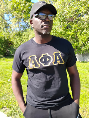 Alpha Satin Twill Patch Tee