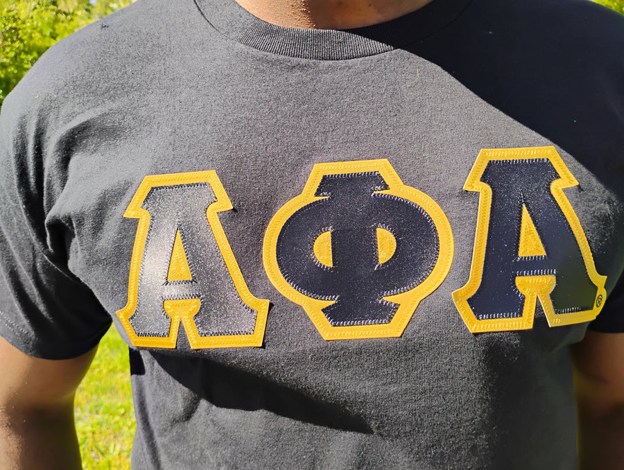 Alpha Satin Twill Patch Tee