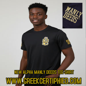 ALPHA MANLY DEEDS TEE