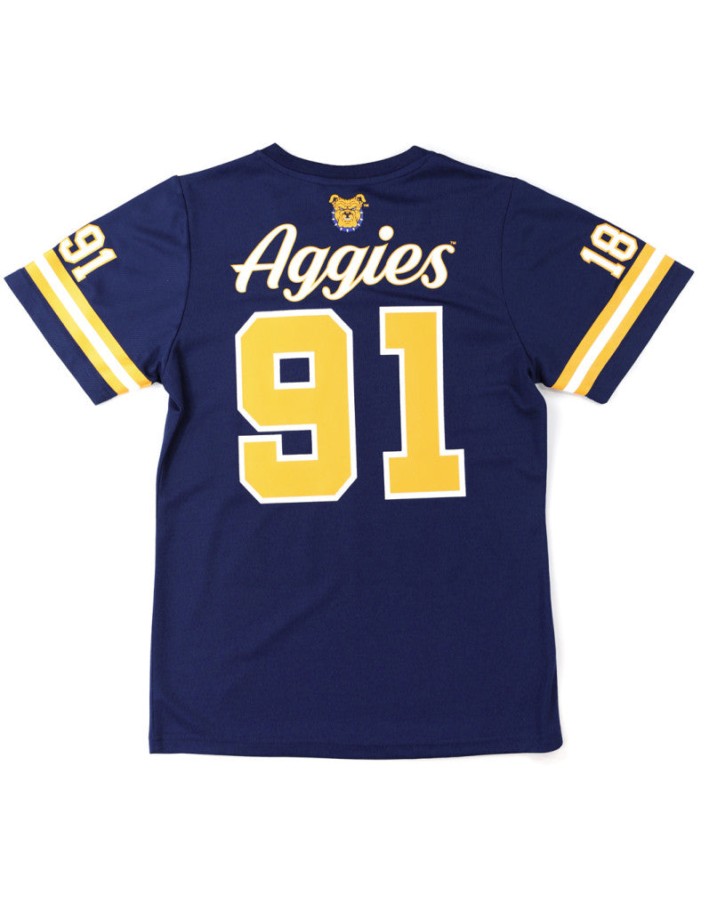 NC A & T LADIES FOOTBALL JERSEY