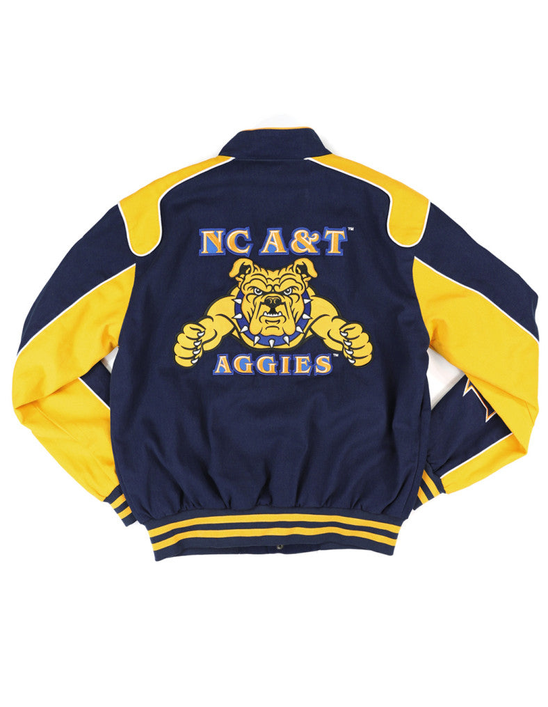 NC A & T FOOTBALL RACING JACKET
