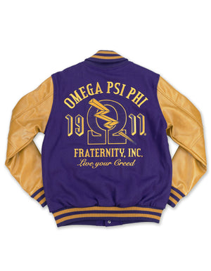 Omega Wool Varsity Jacket