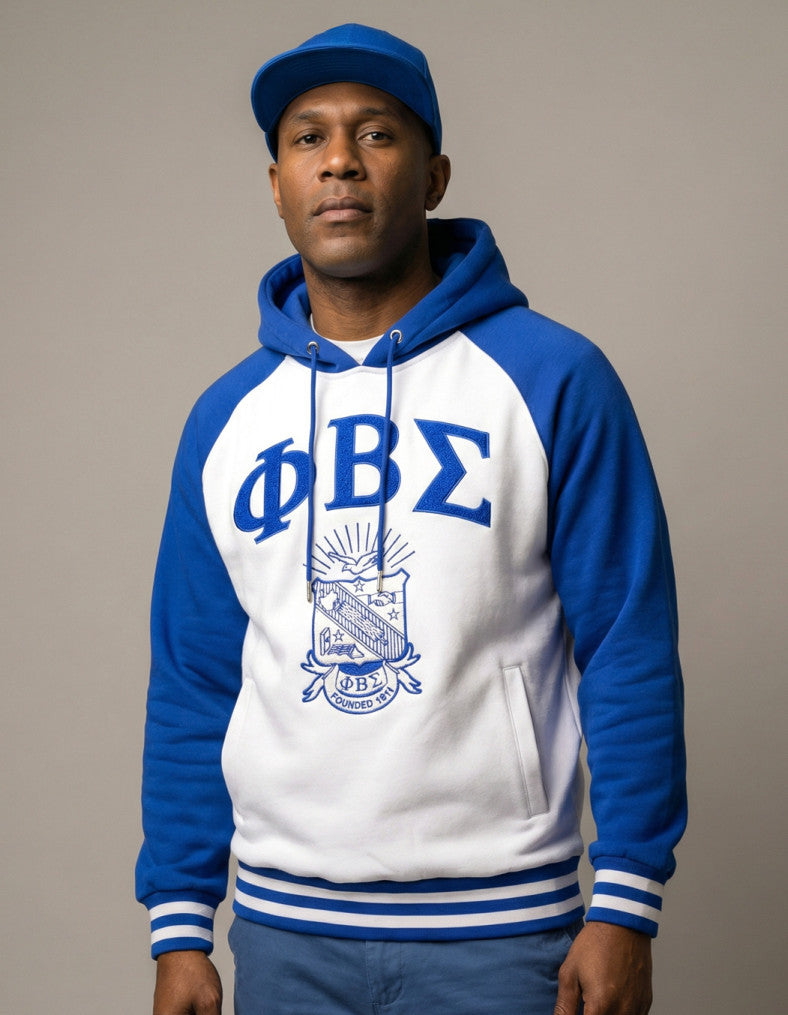 SIGMA TWO-TONED PULLOVER HOODIE