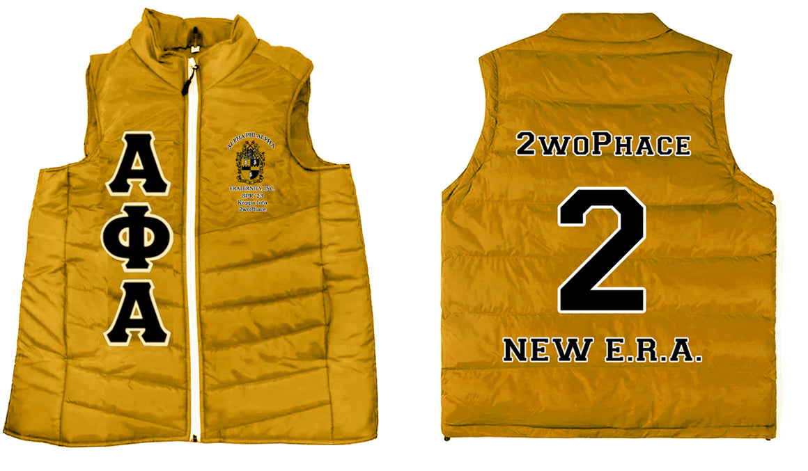 Custom Alpha Puffer Vest