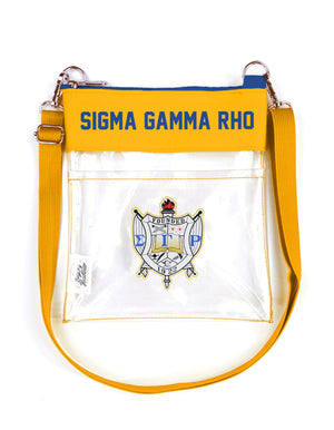 S G RHO CLEAR CROSS BODY BAG
