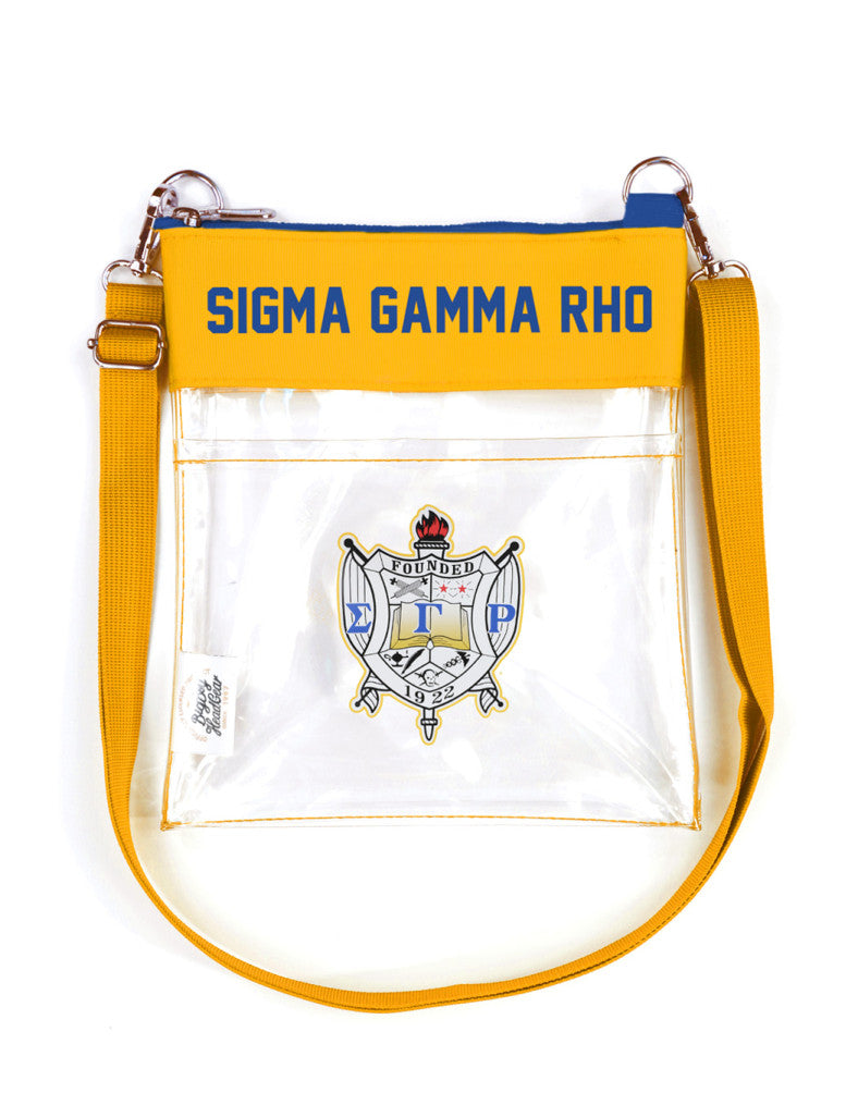 S G RHO CLEAR CROSS BODY BAG