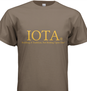 Iota "Building a tradition" Tee