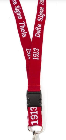 Delta Woven Lanyard