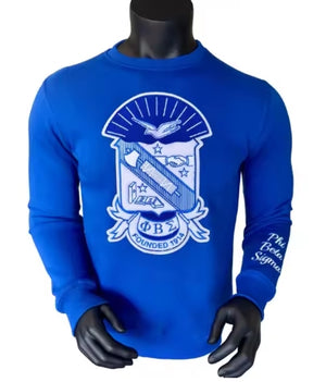 Sigma Sweatshirt with Chenille Crest