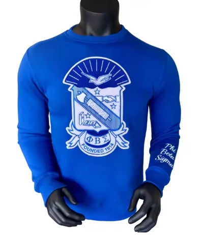 Sigma Sweatshirt with Chenille Crest