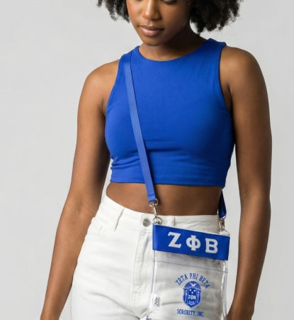 ZETA CLEAR CROSS BODY BAG