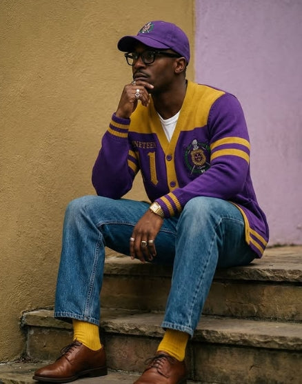 Omega Button-down Sweater