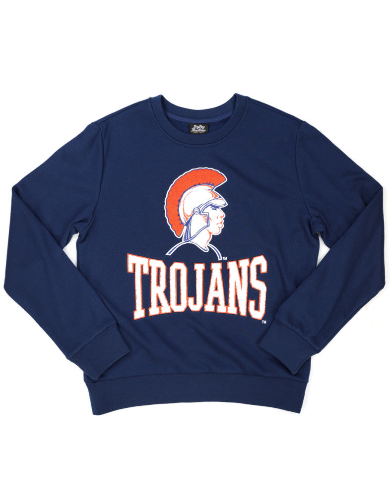 VSU Chenille Trojan Crewneck