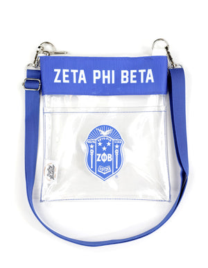ZETA CLEAR CROSS BODY BAG