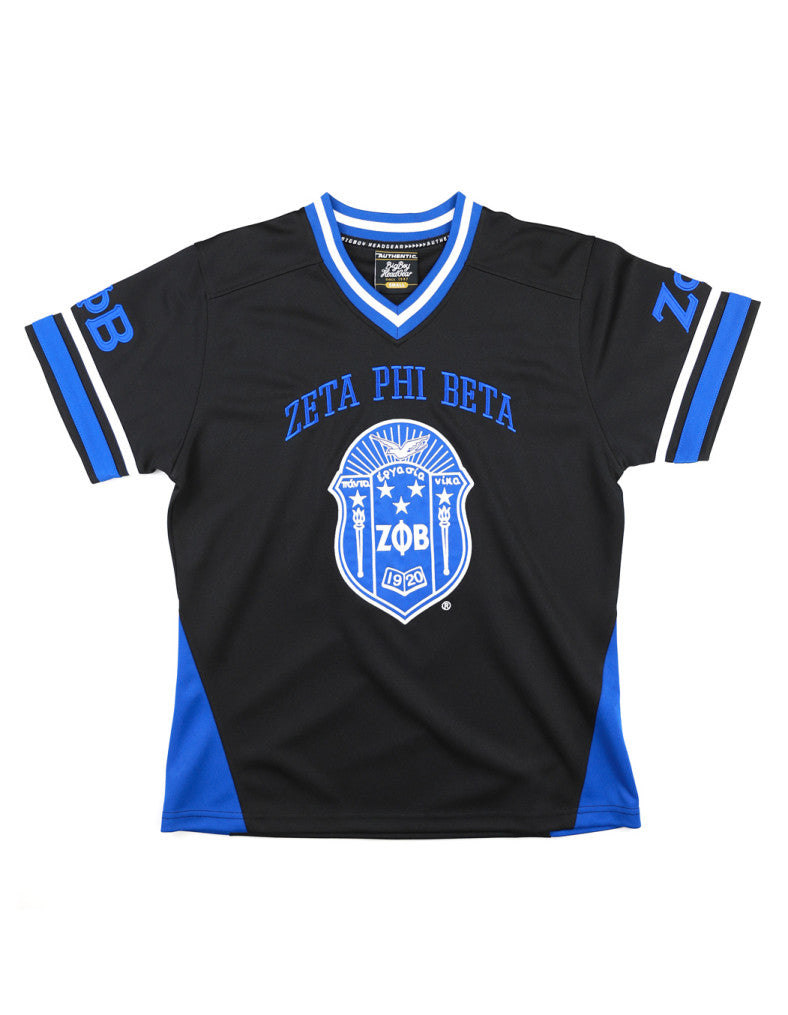 Zeta Football Jersey - Greek CertiPHIed Apparel