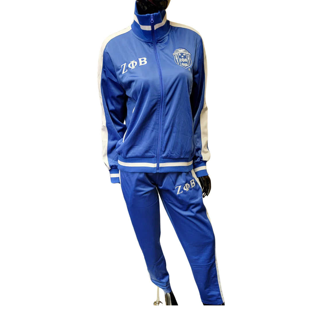 Zeta Vintage Track Suit - Greek CertiPHIed Apparel