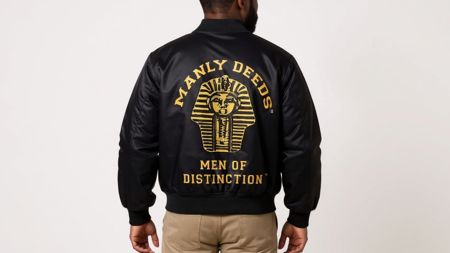 Alpha "Manly Deeds" Bomber Jacket