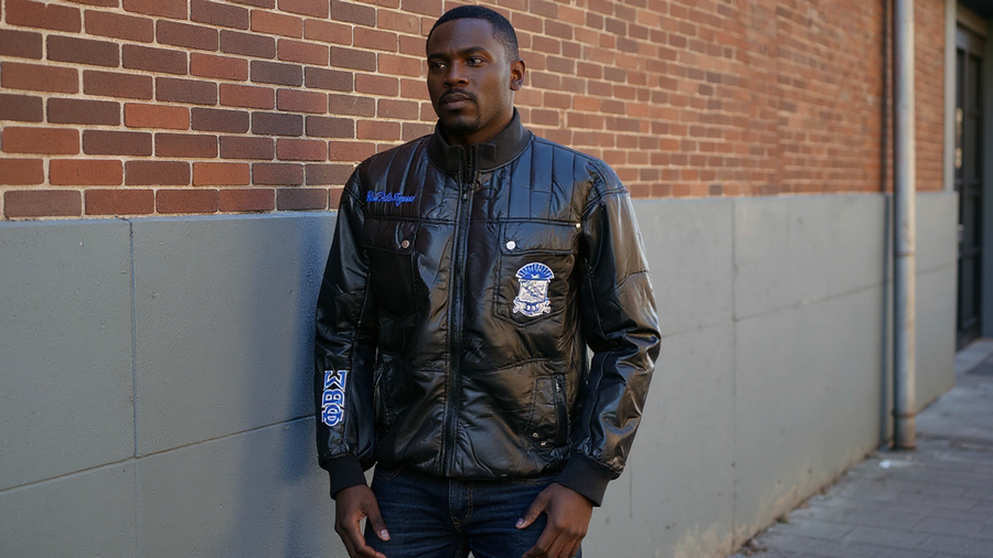 Black Quilted Sigma Jacket