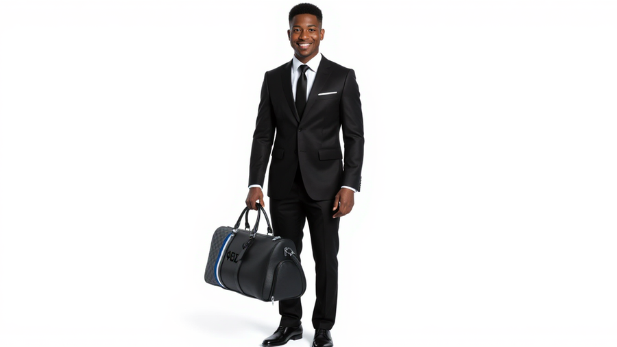 Sigma "LV" Damier Inspired Weekender Bag (pre_order)